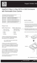 CRU DataPort 4 Bay Manuale di installazione