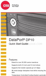 CRU DataPort DP10 Hızlı Başlangıç Kılavuzu