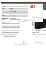 CRU Rhino Jr RJ400 Manuale di avvio rapido