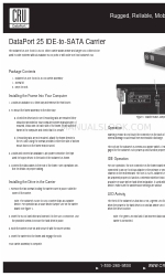 CRU DataPort 25 IDE-to-SATA Manual de início rápido