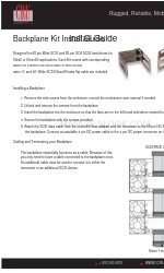 CRU Backplane Kit Install Manual