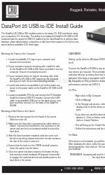 CRU DataPort 25 USB-to-IDE Manuel d'installation