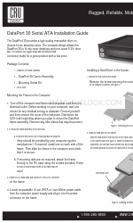 CRU DataPort 30 Installation Manual