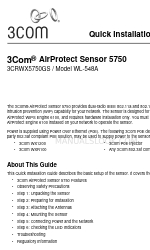 3Com AirProtect Sensor 5750 Manuale di installazione rapida