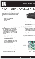 CRU Dataport 10 USB-to-SATA Handbuch installieren