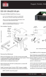 CRU Dataport DE100 68-pin SCSI Handbuch