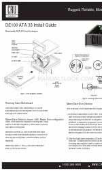 CRU Dataport DE100 ATA 33 Manual de instalación