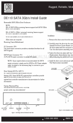 CRU Dataport DE110 Manual de instalación