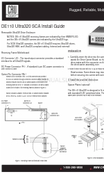 CRU Dataport DE110 SCSI Manuale di installazione