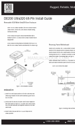 CRU Dataport DE200 SCSI Manuale di installazione