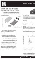 CRU Dataport DE50 IDE Руководство по установке