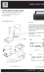 CRU Dataport DE75i-SW160 Instal Manual