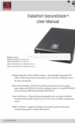 CRU Dataport SecureDock Manual del usuario