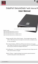 CRU Dataport DataPort SecureDock AES 256 Manual del usuario