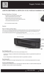 CRU Dataport DX115-DC Instrukcja instalacji