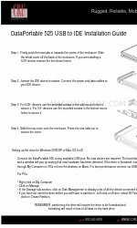 CRU Dataport DataPortable 525 Manuel d'installation