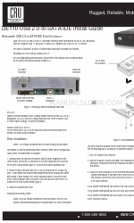 CRU Dataport DE110 Manual de instalação