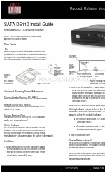 CRU Dataport SATA DE110 Manual de instalación