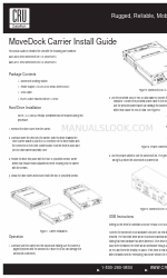 CRU Dataport MoveDock DE110 インストールマニュアル