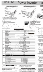 Cru Power HT-S-3000 Manual