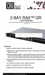 CRU Rax 2-BAY RAX211-QR Manuale d'uso