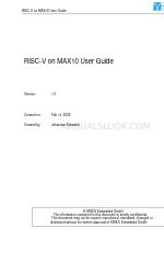 Aries Embedded RISC-V on MAX10 Benutzerhandbuch