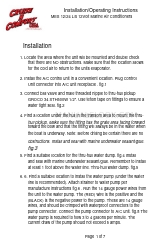 Cruise N Comfort MES 24 s Manual de instrucciones de instalación y funcionamiento