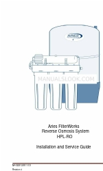 Aries FilterWorks HPL-RO Руководство по установке и обслуживанию