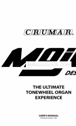 Crumar MOJO User Manual