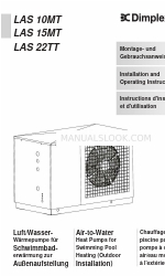 Dimplex LAS 22TT Manual de instrucciones de instalación y funcionamiento