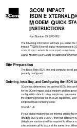 3Com 3C871 Quick Start Instructions