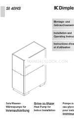 Dimplex SI 40HS Installations- und Betriebsanleitung