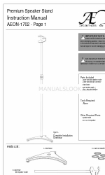 Aeon 1702 Manuale di istruzioni