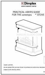 Dimplex contempra ef KDS6401E Практичний посібник користувача