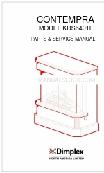 Dimplex contempra ef KDS6401E Посібник з експлуатації та обслуговування