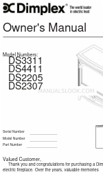 Dimplex DS4411 Owner's Manual