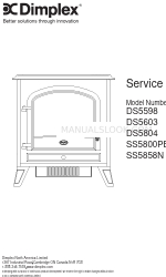 Dimplex DS5603 Manuale di servizio