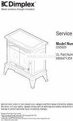 Dimplex DS5629 Manuale di servizio