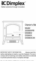 Dimplex DS5804CM Manuale d'uso