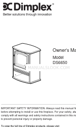 Dimplex DS6650 Instrukcja obsługi