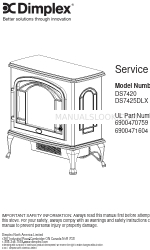 Dimplex DS7420 Servicehandleiding