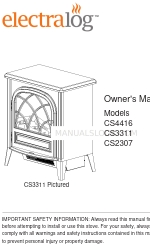 Dimplex ELECTRALOG CS3311 Benutzerhandbuch