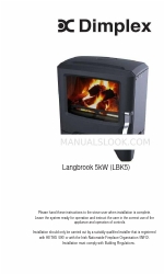 Dimplex Langbrook 5kW LBK5 Manuel d'instructions