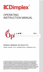 Dimplex Optiflame 3D Fernshaw FRW20 Operating Instructions Manual