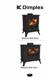 Dimplex Westcott 5kW Stove Посібник користувача