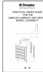 Dimplex CUH05B31T Manual práctico del usuario