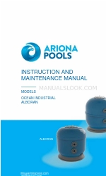 ARIONA POOLS ALBORAN 1100 Instruksi dan Manual Perawatan