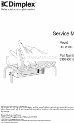 Dimplex DLG1106 Manuale di servizio