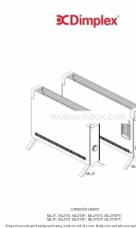 Dimplex ML2TSF Посібник з монтажу та експлуатації