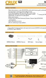 Crux SWRGM-49 Manual